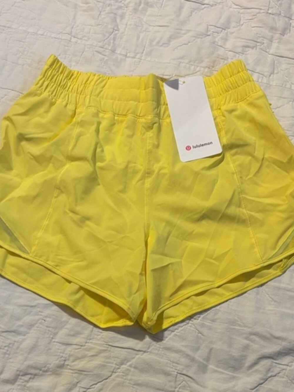 Lululemon Athletica Yellow‎ Athletic Shorts